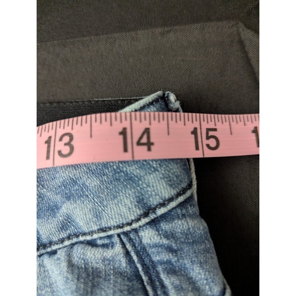 Democracy Absolution Jeans 4P Blue Medium Wash Straight Skinny Leg Stretch Denim - Picture 10 of 13